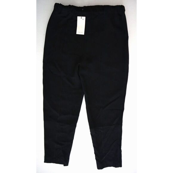 Cinq à Sept Women's Sz 0 Black Alec Drawstring Straight-Leg Pants - Picture 2 of 12